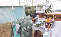 近隣ご挨拶・地鎮祭(任意)
